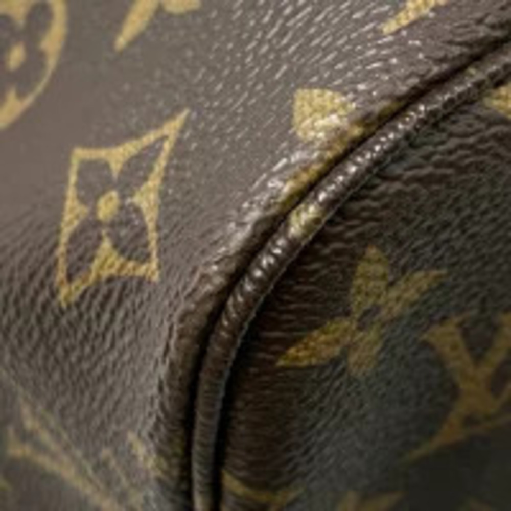 Louis Vuitton Neverfull Shoulder Bag Shopping Tote Monogram Brown - Picture 4 of 7